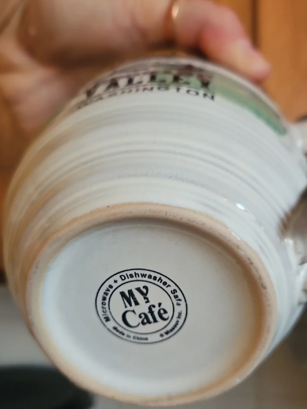 My Cafe Glazed Coffee Mug. Spokane Valley WA